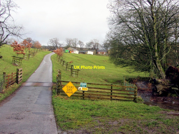 Photo 6"x4" Road to Fellside Farm Townhead\/NY6334 c2014