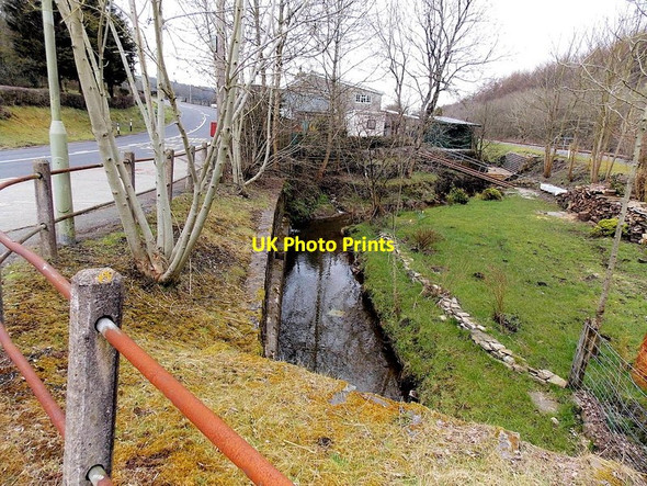 Photo 6"x4" Nant Cynffig near Fountain level crossing Fountain c2013