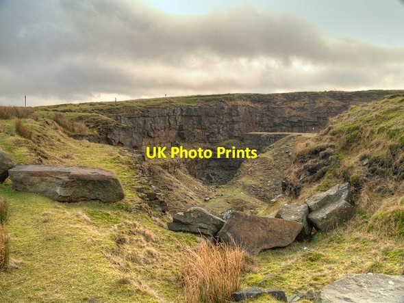 Photo 6"x4" Stacksteads, Lee Quarry Bacup c2014