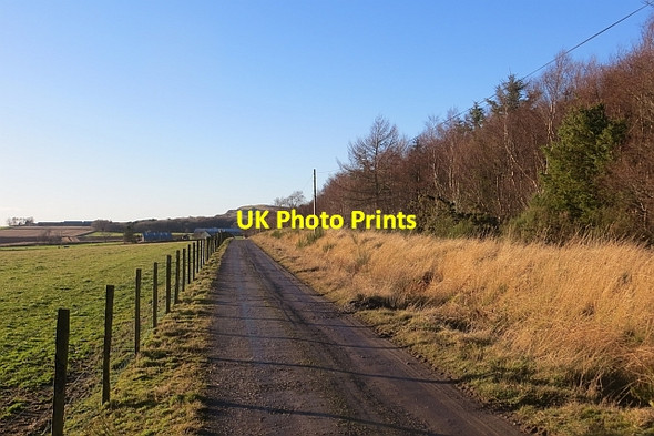 Photo 6"x4" Road, Framedrum Mains of Balgavies c2014