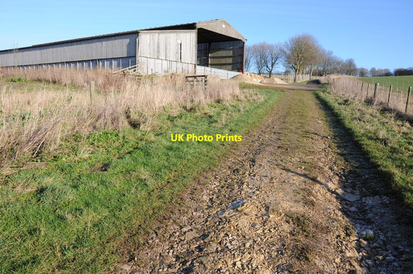 Photo 6"x4" Barn at Kitehill Barn Notgrove c2013