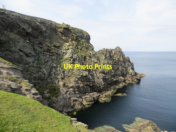 Photo 6"x4" Crags, Noss Gunnista c2013