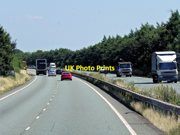 Photo 6"x4" Eastbound A14, South of Harrington Harrington\/SP7780 c2013