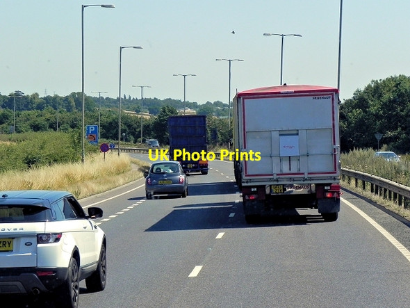 Photo 6"x4" Eastbound A14, Kettering Road Rothwell\/SP8181 c2013