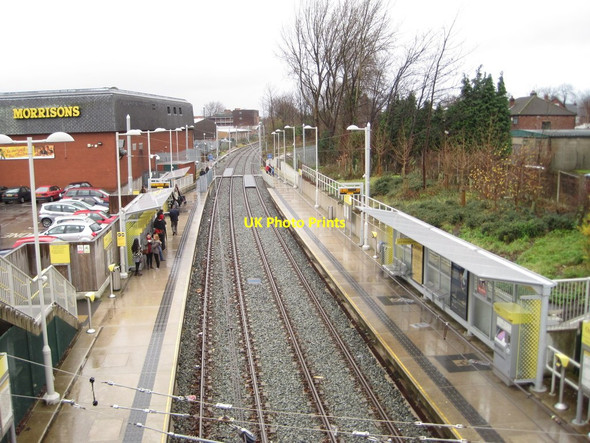 Photo 6"x4" Chorlton-cum-Hardy railway station (site), Greater Manchester Stretford\/SJ7994 c2013