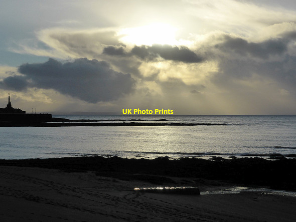 Photo 6"x4" Aberystwyth sea-scape Aberystwyth c2014