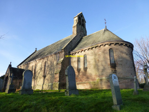 Photo 6"x4" St Hilda Parish Church at Lucker Lucker c2014