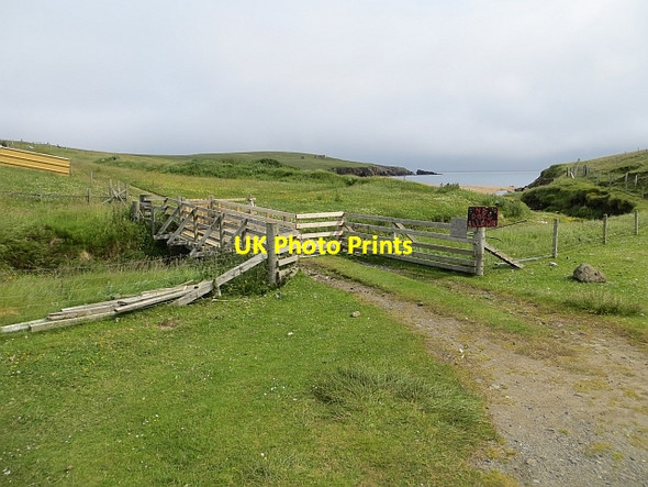 Photo 6"x4" Bridge, Burn of Skaw Kirkaton c2013