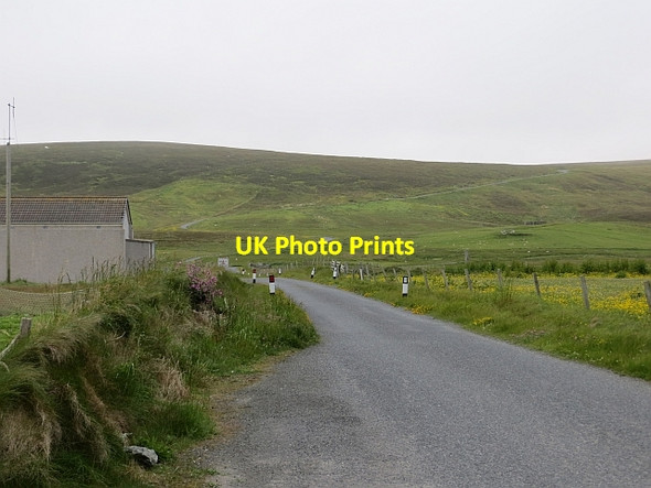 Photo 6"x4" Road to Saxa Vord Bothen c2013