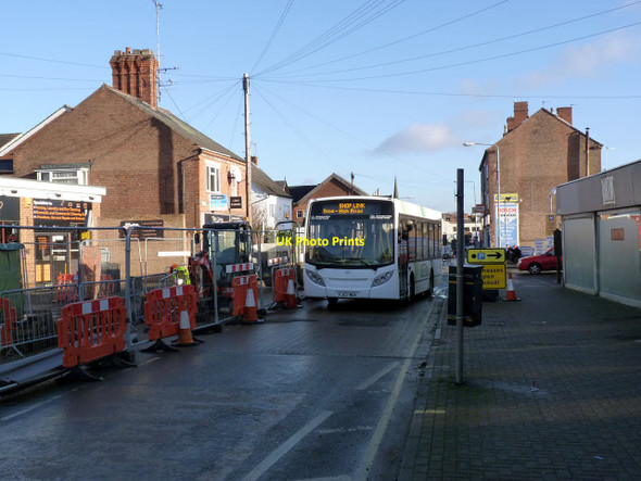 Photo 6"x4" ShopLink bus on Chilwell High Road Beeston\/SK5236 c2014