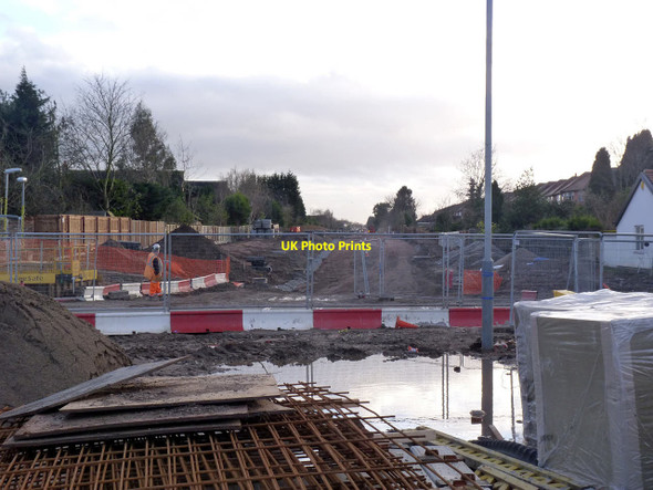 Photo 6"x4" Looking south from Wilford Lane West Bridgford c2014