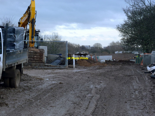Photo 6"x4" Looking east alongside Coronation Avenue West Bridgford c2014