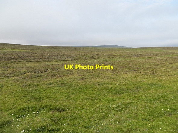 Photo 6"x4" Moorland, Uyea Break Clivocast c2013