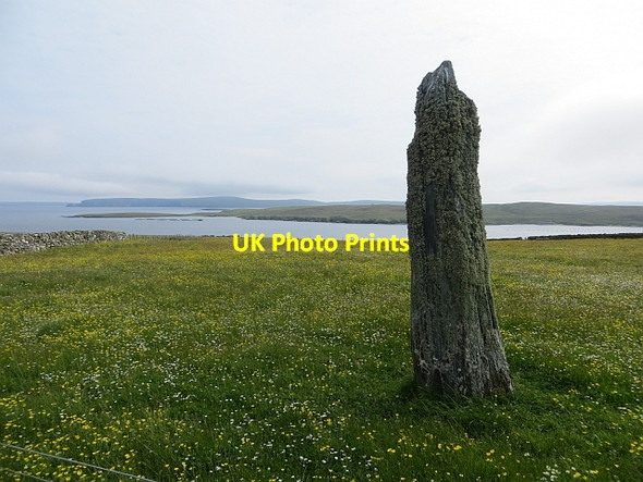 Photo 6"x4" Clivocast standing stone Clivocast c2013