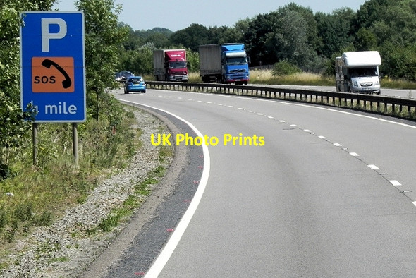 Photo 6"x4" A14 East of Cranford St John Woodwell\/SP9577 c2013