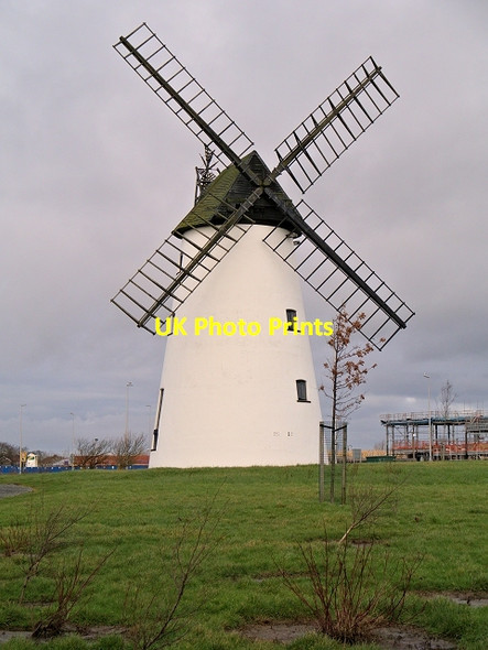Photo 6"x4" Little Marton Windmill Little Marton c2014