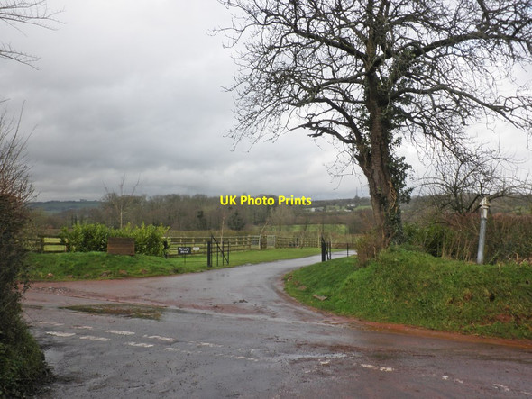 Photo 6"x4" Access drive, Wellisford Manor Farm Thorne St Margaret c2014