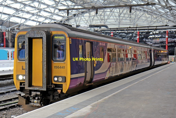 Photo 6"x4" Northern Rail Class 156, 156441, Liverpool Lime Street railway station Liverpool c2014
