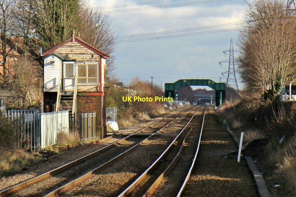 Photo 6"x4" Signal box, Rainhill railway station Rainhill c2014
