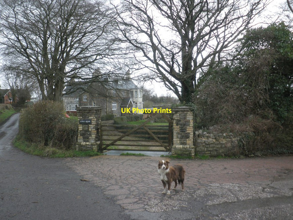 Photo 6"x4" Gateway, Kyrle House Ashbrittle c2014