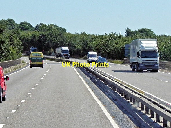 Photo 6"x4" A14 near Thrapston Thrapston c2013