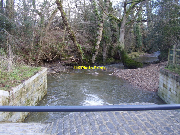 Photo 6"x4" River Ding ford Horton\/ST3214 c2014