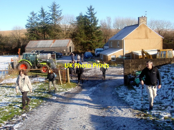 Photo 6"x4" Ffarm y Bryn Farm Brynamman c2010
