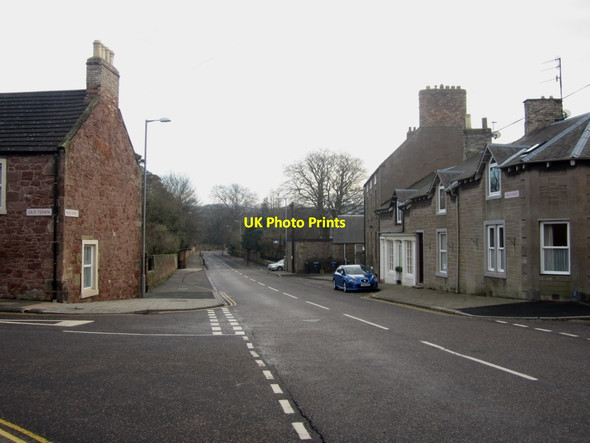 Photo 6"x4" Looking along High Street, Ayton Ayton\/NT9261 c2014