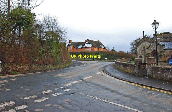 Photo 6"x4" Road junction at Claines, Worcs Claines c2013