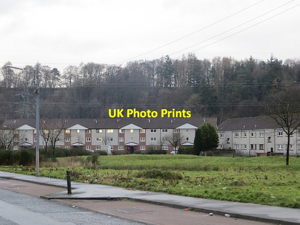 Photo 6"x4" Houses off Drummore Road Bearsden c2014