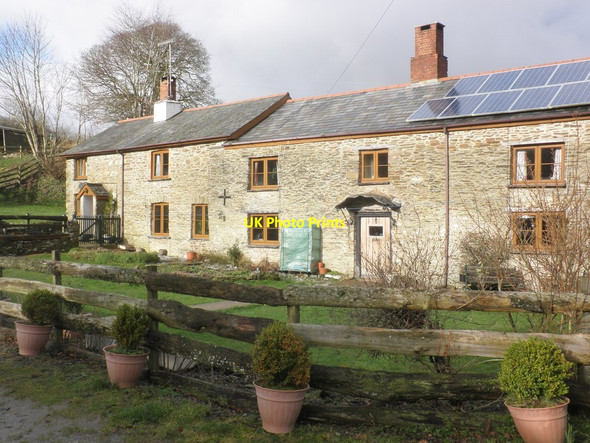Photo 6"x4" Court Farm cottages Exford c2014