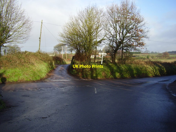 Photo 6"x4" Bowls Cross looking north Brookleigh c2014