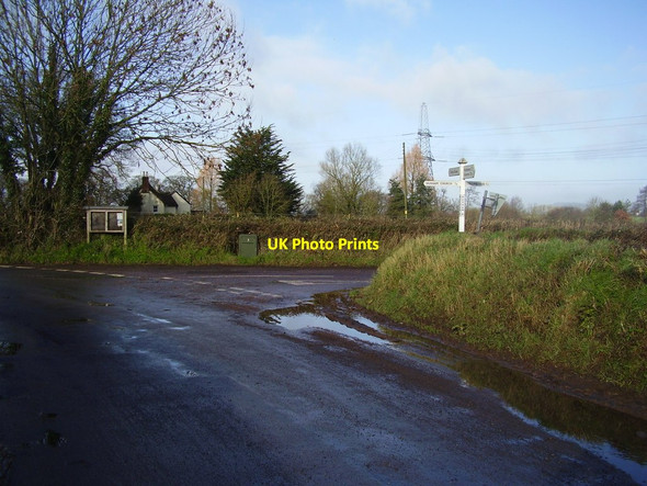 Photo 6"x4" Huxham Cross Huxham c2014