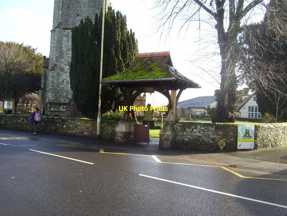 Photo 6"x4" Lych gate Stoke Canon c2014
