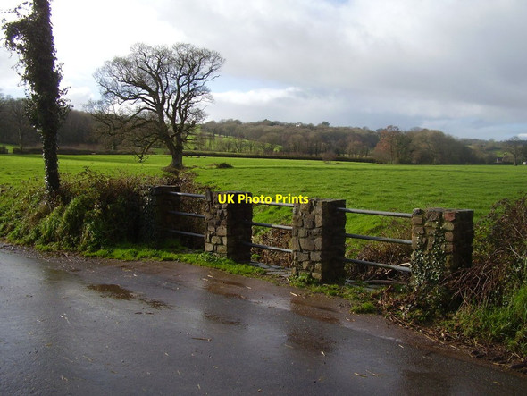 Photo 6"x4" Home Farm bridge, Poltimore Poltimore c2014