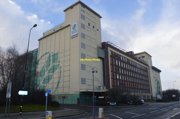 Photo 6"x4" Rank Hovis Flour Mill Salford\/SJ8098 c2014