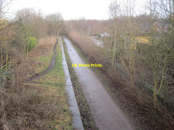 Photo 6"x4" Killamarsh Central railway station (site), Derbyshire Holbrook\/SK4481 c2014