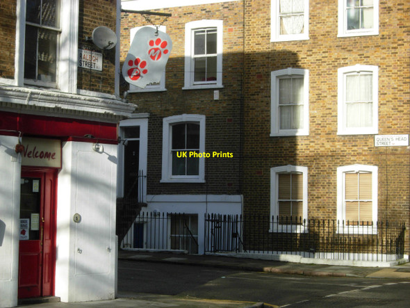Photo 6"x4" Raleigh Street and Queen's Head Street, Islington London c2014