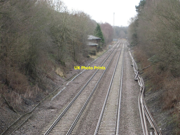 Photo 6"x4" Wingfield railway station (site), Derbyshire Oakerthorpe c2014