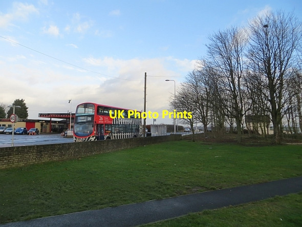 Photo 6"x4" Bus, Haddington Road Tranent c2014
