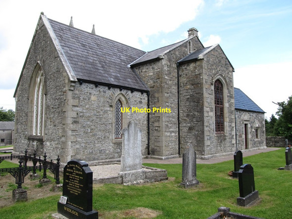 Photo 6"x4" Rear view of Knockbride CoI Parish Church Drumeague c2013