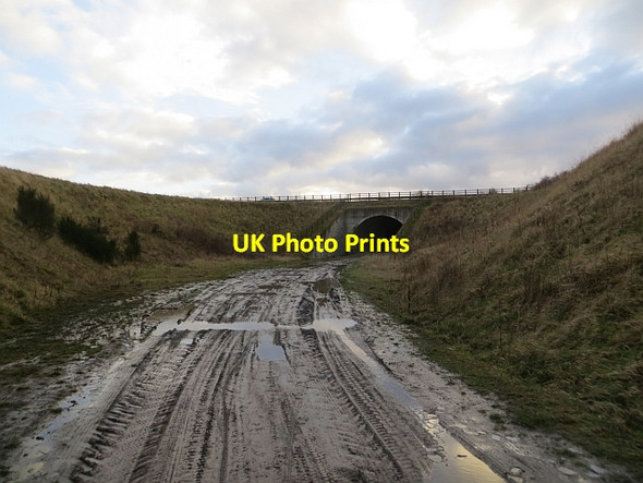 Photo 6"x4" Road, Blindwells Tranent c2014 P1