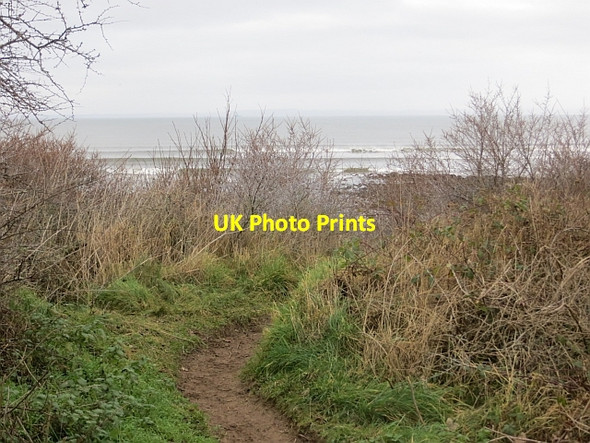 Photo 6"x4" Coast path, Longniddry Longniddry c2014
