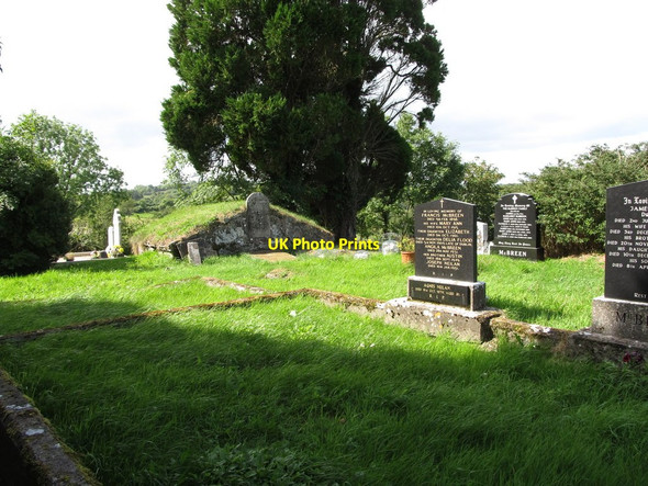 Photo 6"x4" The McBreen Family Plot in the old Catholic Burial Ground at Knockbride Drumeague c2013