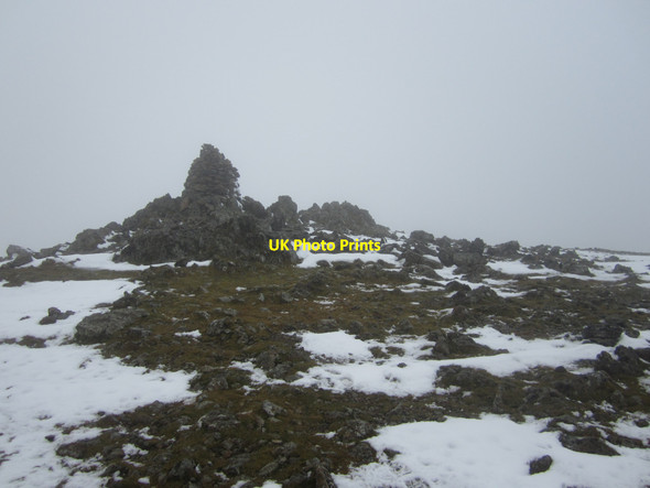 Photo 6"x4" The summit of Raise Legburthwaite c2013
