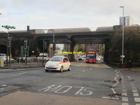 Photo 6"x4" The A167 in Gateshead Newcastle upon Tyne c2013