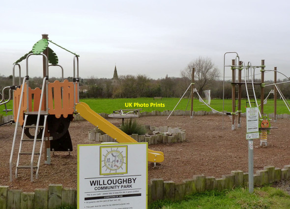 Photo 6"x4" Willoughby Community Park Willoughby-on-the-Wolds c2014