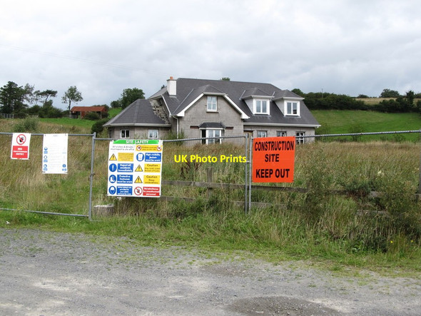 Photo 6"x4" House under construction off the L3505 Canningstown c2013