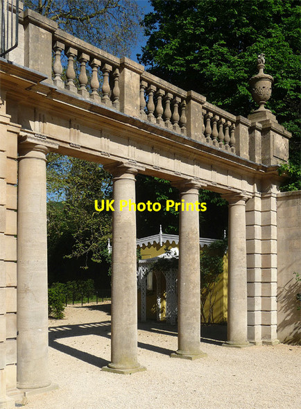 Photo 6"x4" Detail of Holburne Museum, Sydney Place, Bath Bath\/ST7464 c2012