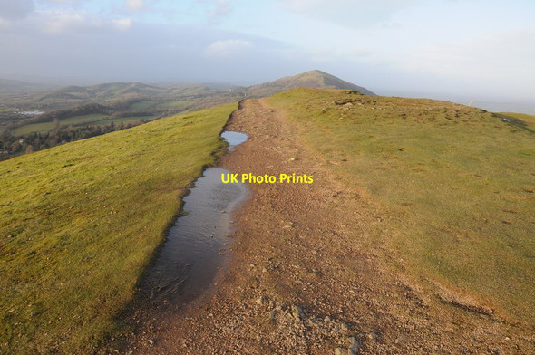 Photo 6"x4" View north from Pinnacle Hill Brand Green\/SO7641 c2014